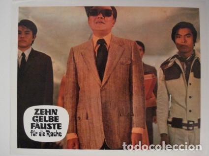 Cine: MAM-079 DAVID CHIANG 1972 CARTELERA DEL FILM -KUNG FU KILLERS- 29.50 X 24 CMS. FOTOCROMO 02.