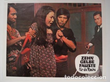 Cine: MAM-079 DAVID CHIANG 1972 CARTELERA DEL FILM -KUNG FU KILLERS- 29.50 X 24 CMS. FOTOCROMO 03.