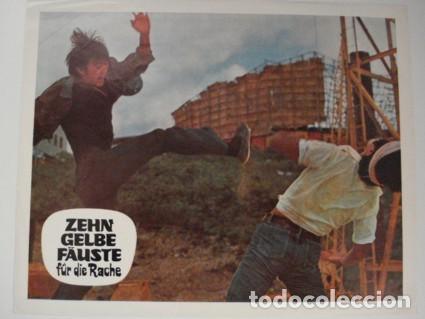 Cine: MAM-079 DAVID CHIANG 1972 CARTELERA DEL FILM -KUNG FU KILLERS- 29.50 X 24 CMS. FOTOCROMO 04.