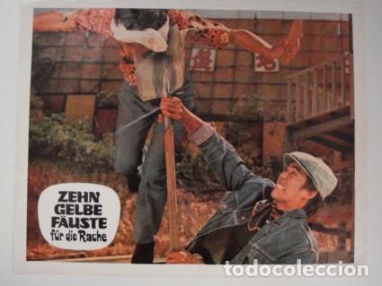 Cine: MAM-079 DAVID CHIANG 1972 CARTELERA DEL FILM -KUNG FU KILLERS- 29.50 X 24 CMS. FOTOCROMO 05.