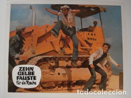 Cine: MAM-079 DAVID CHIANG 1972 CARTELERA DEL FILM -KUNG FU KILLERS- 29.50 X 24 CMS. FOTOCROMO 06.