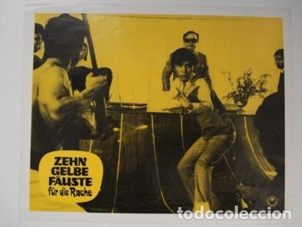 Cine: MAM-079 DAVID CHIANG 1972 CARTELERA DEL FILM -KUNG FU KILLERS- 29.50 X 24 CMS. FOTOCROMO 07.