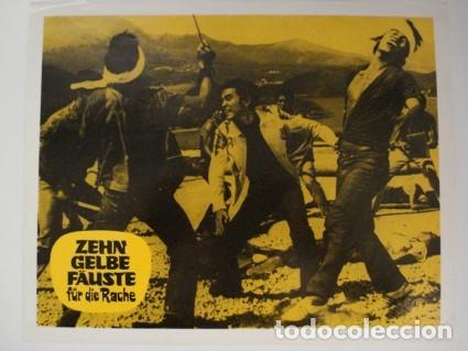 Cine: MAM-079 DAVID CHIANG 1972 CARTELERA DEL FILM -KUNG FU KILLERS- 29.50 X 24 CMS. FOTOCROMO 09.