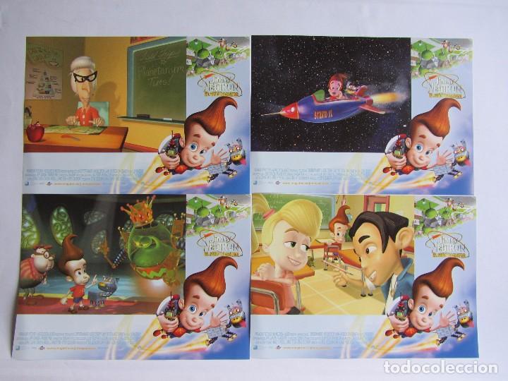 Cinema: JIMMY NEUTRON, EL NI&Ntilde;O INVENTOR   LOTE DE 12 FOTOCROMOS. NUEVOS