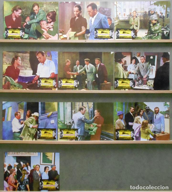 Kino: XE43 ANNA KAUFFMANN ROMY SCHNEIDER GEORGES SIMENON SET 10 FOTOCROMOS ORIGINAL ESTRENO