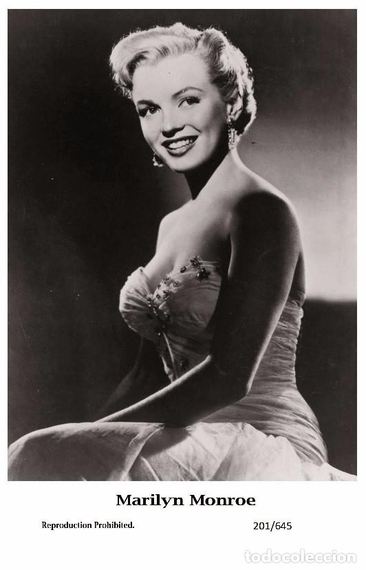 Cine: MARILYN MONROE - Film star Pin Up PHOTO POSTCARD- Publisher Swiftsure 2000 (201/645)