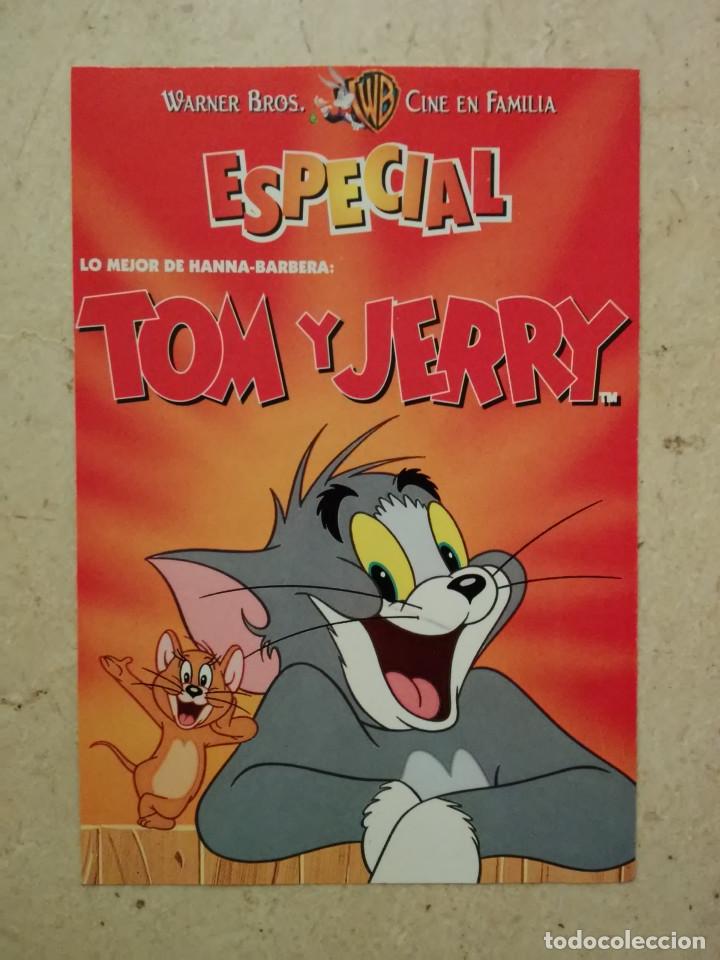 Cine: FICHA COLECCIONABLE 10*15 - TOM Y JERRY - HANNA BARBERA - ANIMACION - DIBUJOS