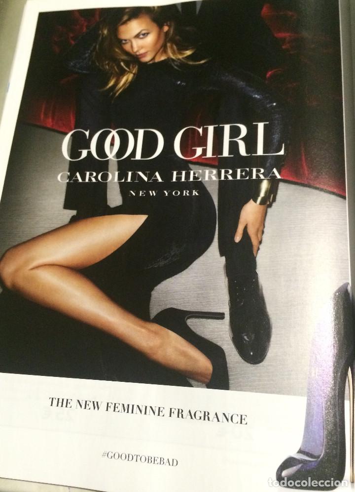 Cine: Publicidad en prensa de Good Girl, con la modelo y actriz Karlie Kloss. Enmarcable.