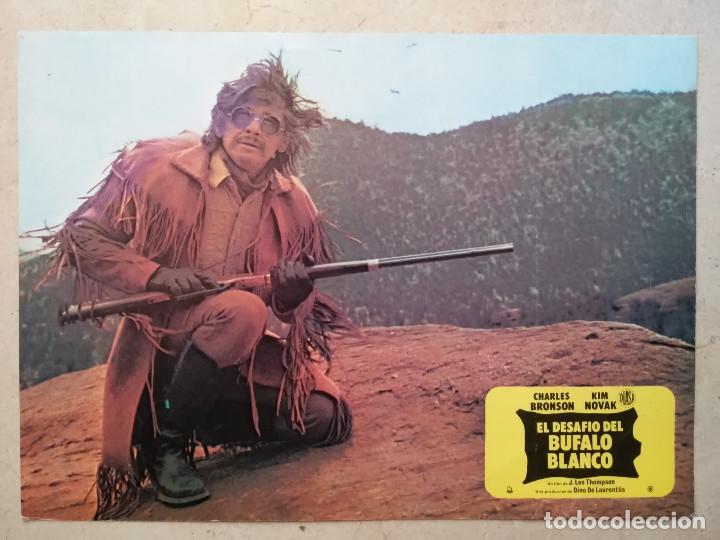 Cine: LAMINA ORIGINAL -A4- EL DESAFIO DEL BUFALO BLANCO - CHARLES BRONSON - WESTERN