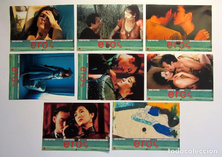 Cinema: EROS   Steven Soderbergh   LOTE DE 8 FOTOCROMOS ORIGINALES  NUEVOS