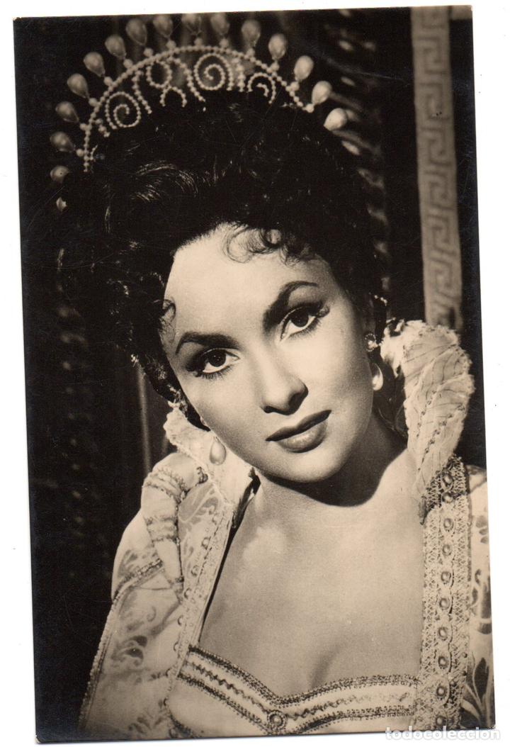 Ps Postal De Gina Lollobrigida Sin Circula Vendido En Subasta