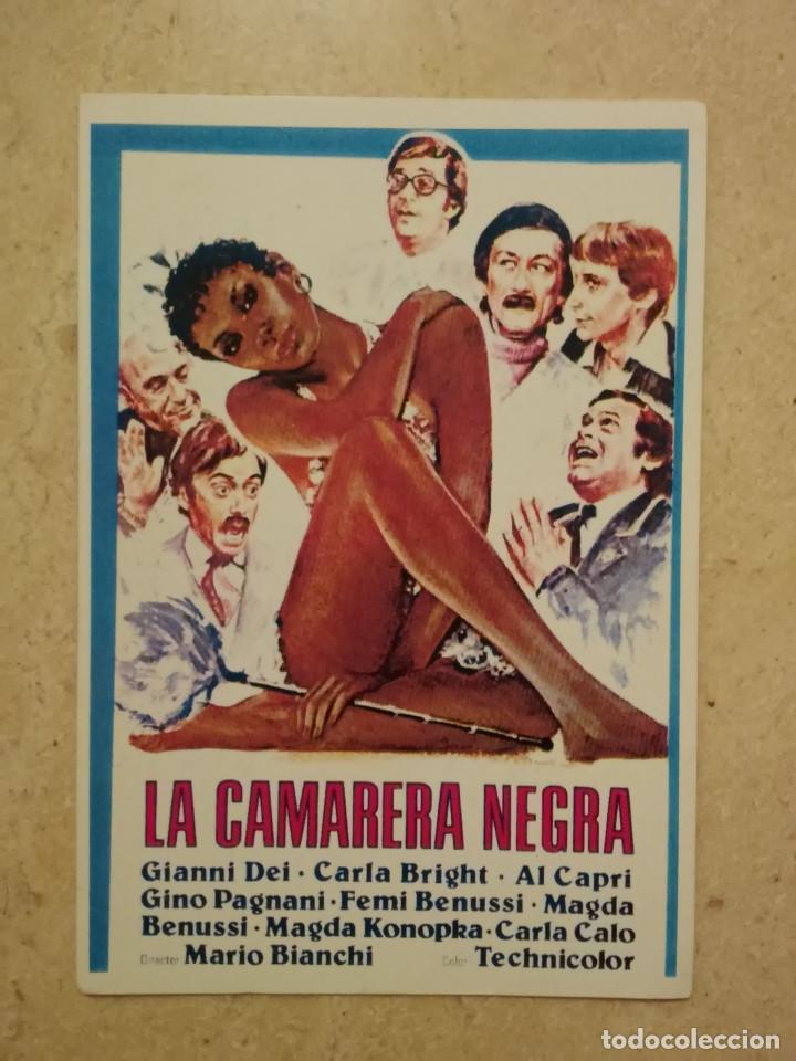Cine: IMPRESO PAPEL -9*13 - LA CAMARERA NEGRA - CLASIFICADA S - MARIO BIANCHI