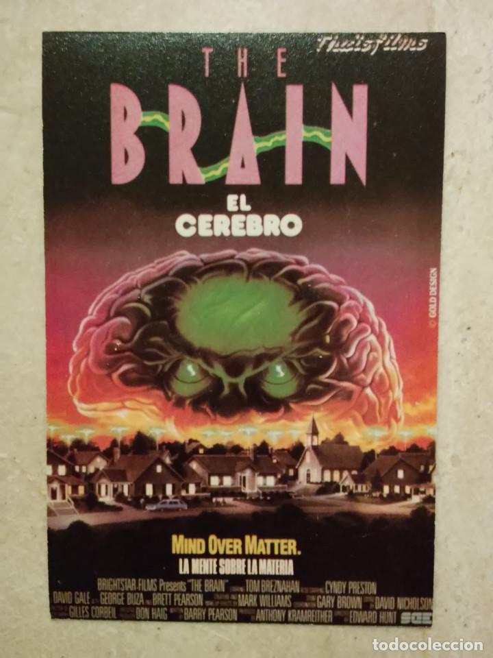 Cine: TARJETA ACARTONADA -10*15 - THE BRAIN EL CEREBRO - ALBUM - TERROR