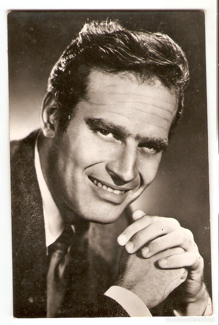 Cine: POSTAL - CHARLTON HESTON - PROTAGONISTA DE LA PEL&Iacute;CULA: EL SECRETO DE LOS INCAS
