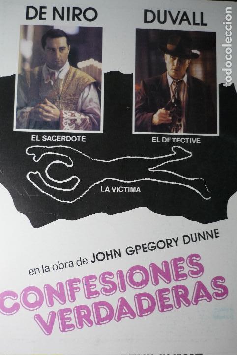 Cine: lamina confesiones verdaderas- robert de niro