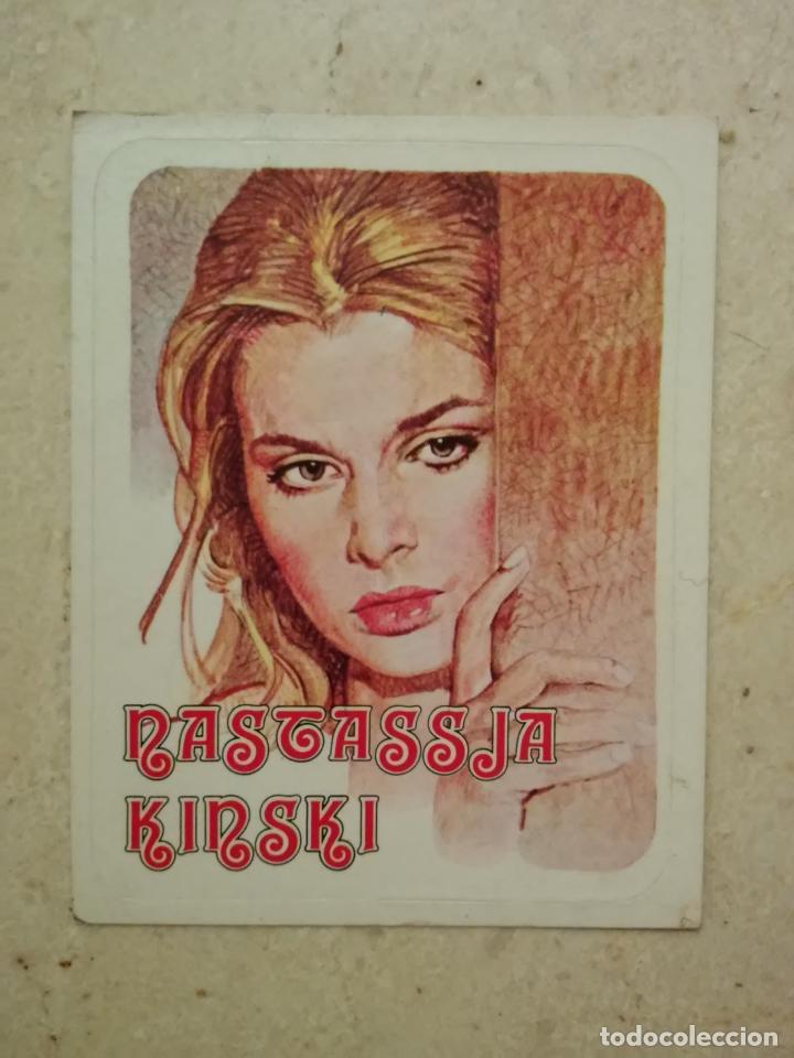 Cin&eacute;ma: PEGATINA -CROMO ORIGINAL 1980 - NASTASSJA KINSKI - ALBUM - PANINI STICKER