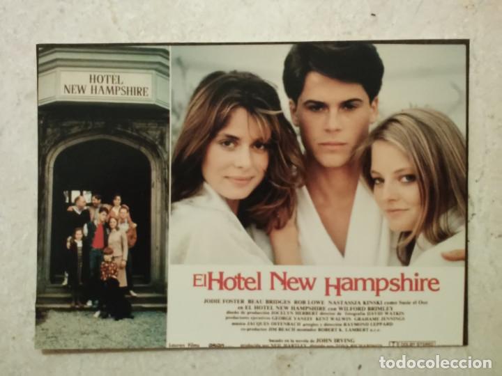 Cine: FOTO 9*13 - EL HOTEL NEW HAMPSHIRE - Nastassja Kinski - JODIE FOSTER - ROB LOWE