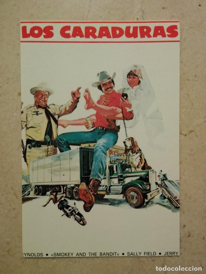 Cine: TARJETA -10*15 - LOS CARADURAS - BURT REYNOLDS