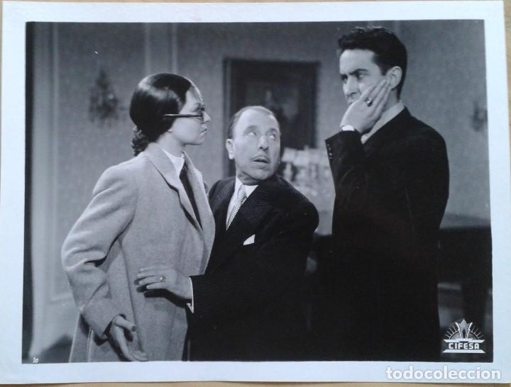 Cine: UNA CHICA DE OPERETA. FOTO CIFESA. JOSITA HERN&Aacute;N, JOS&Eacute; ISBERT, LUIS PRENDES