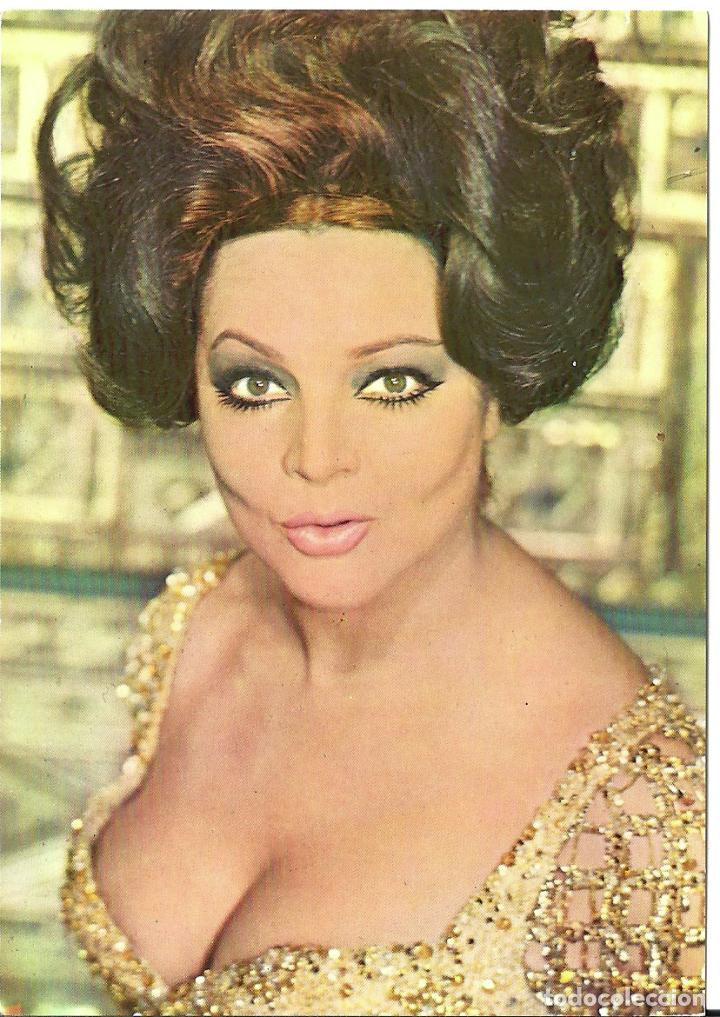 Cine: F25110 SARA MONTIEL FOTO POSTAL DE EPOCA ORIGINAL ESPA&Ntilde;OLA DISCOS COLUMBIA