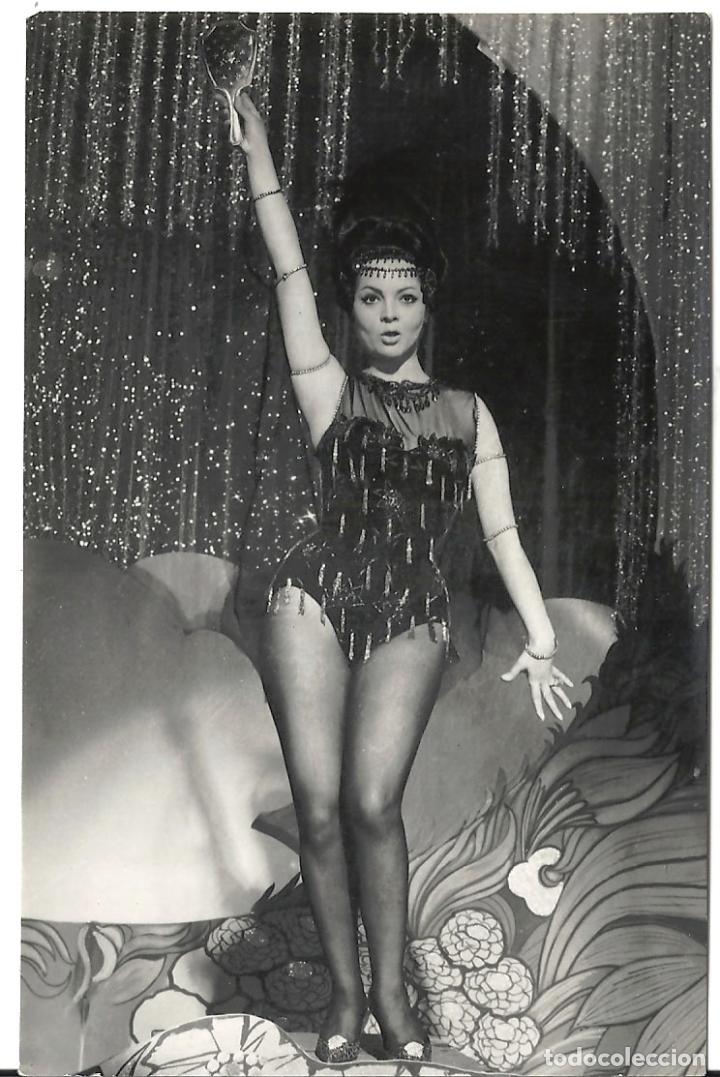 Cine: F25139 SARA MONTIEL LA REINA DEL CHANTECLER FOTO POSTAL DE EPOCA ORIGINAL ESPA&Ntilde;OLA
