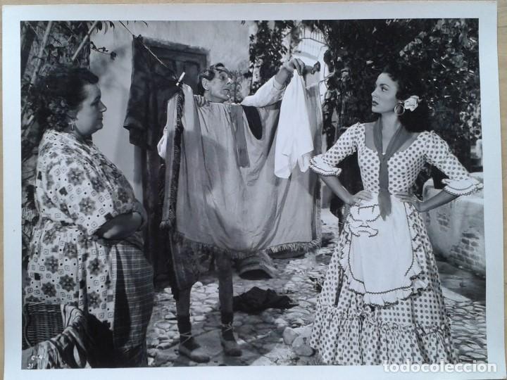 Cine: SUSPIROS DE TRIANA. FOTO 18X24. PAQUITA RICO, ANTONIO RIQUELME, JOSEFINA SERRATOSA