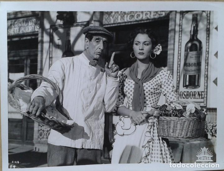 Cine: SUSPIROS DE TRIANA. FOTO CIFESA 18X24. PAQUITA RICO, ANTONIO RIQUELME