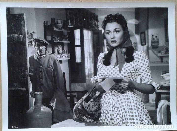 Cine: SUSPIROS DE TRIANA. FOTO 18X24. PAQUITA RICO, ANTONIO RIQUELME