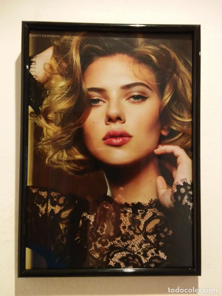 Cine: LAMINA ACARTONADA -A4- Scarlett Johansson