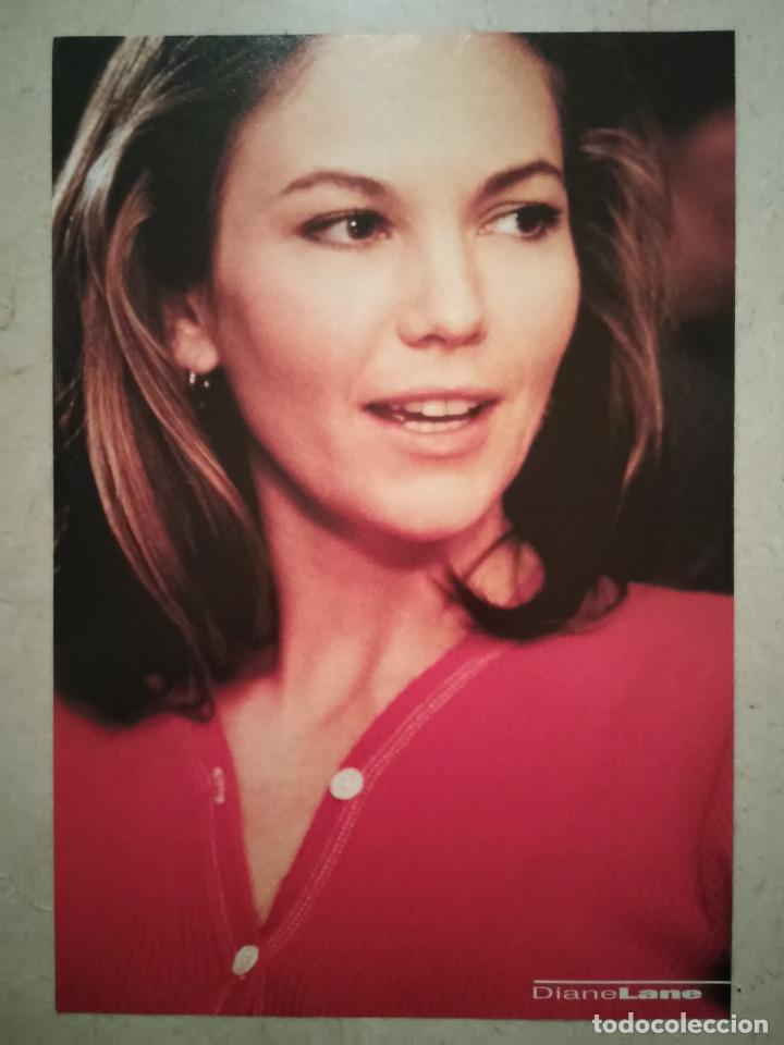Cine: FICHA COLECCIONABLE -A4- DIANE LANE