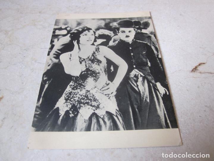 Cine: POSTAL CHARLIE CHAPLIN THE GOLD RUSH