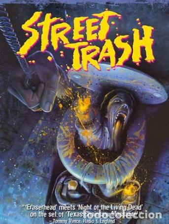 Cine: FICHA COLECCIONABLE -10*15 - STREET TRASH - GORE - TROMA - TERROR
