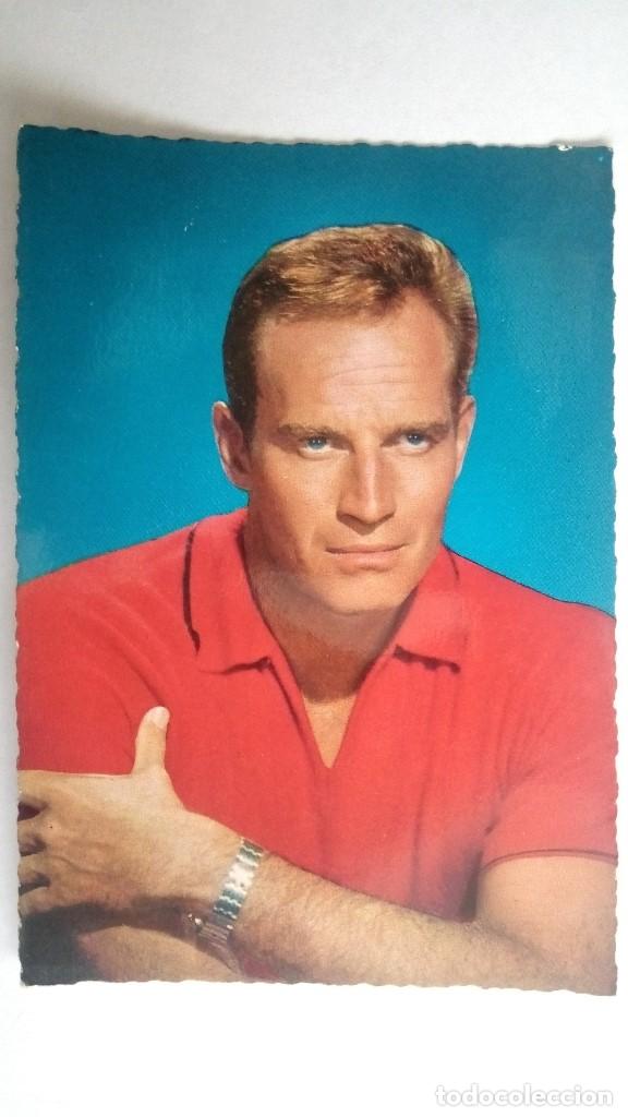 Cine: POSTAL CHARLTON HESTON, N&ordm; 258, MADE IN FRANCE