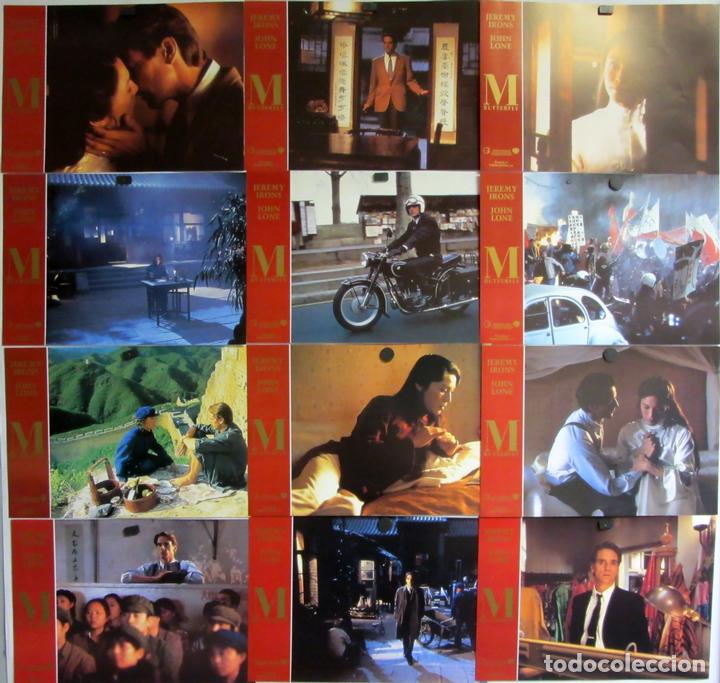 Cine: 12 Fotocromos originales de la pelicula M. Butterfly. Muy buen estado 34 x 24 cms.