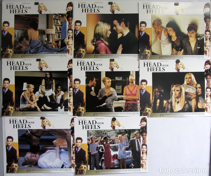 Cine: 8 Fotocromos originales de la pelicula C&oacute;mo perder la cabeza. Muy buen estado 35 x 28 cms.