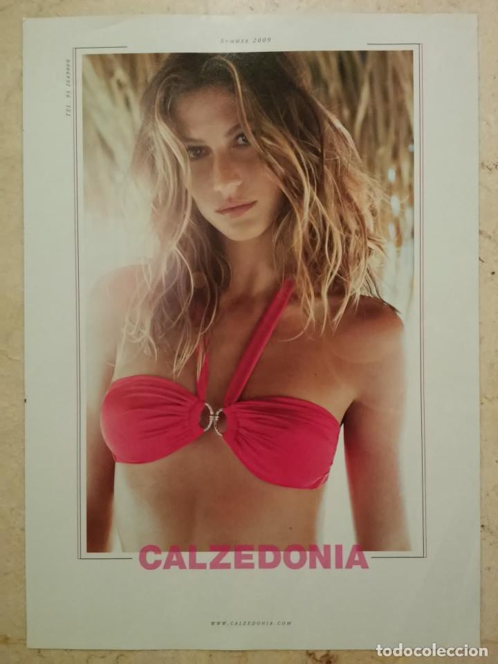 Cinema: LAMINA ACARTONADA -A4- Gisele Bundchen - MODELO - ACTRIZ - Gisele B&uuml;ndchen - ANUNCIO PUBLICIDAD