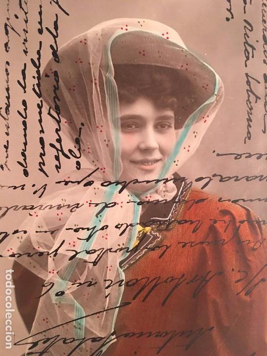 Cine: RA300 TARJETA POSTAL ORIGINAL P.P.S.XX A&Ntilde;O 1908 ARTISTA ACTRIZ CUPLETISTA ESPA&Ntilde;OLA MARI PEREZ