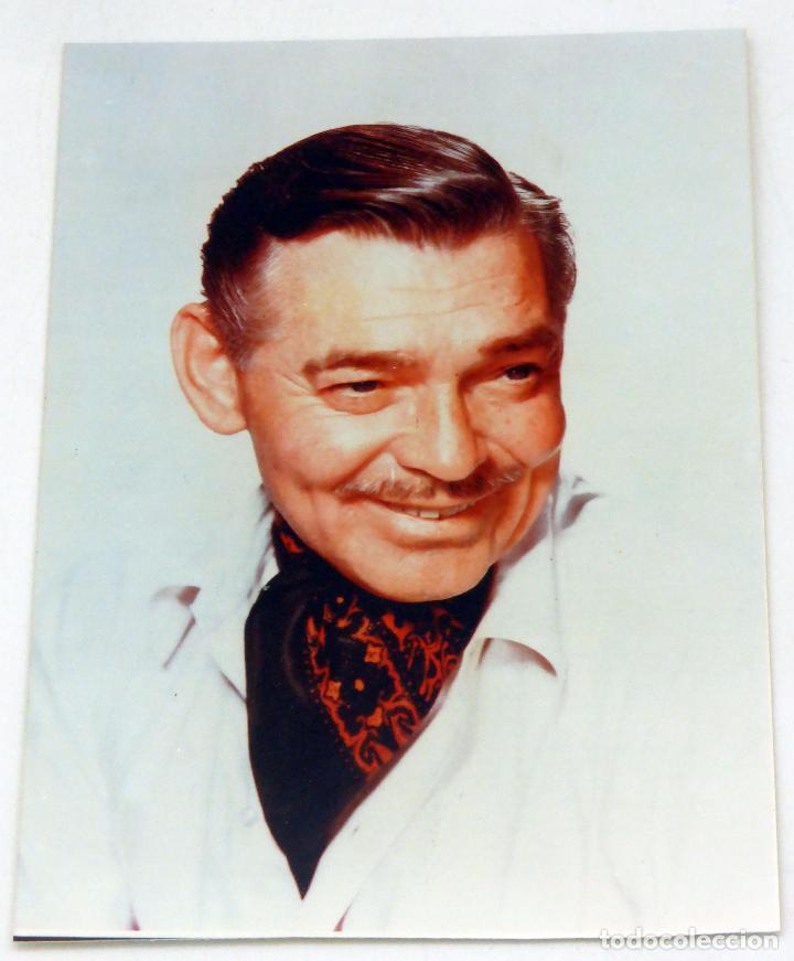 Cine: Fotograf&iacute;a Clark Gable repro a&ntilde;os 80 papel Kodak