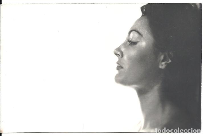 Cine: F25287 PAQUITA RICO FOTO B/N ORIGINAL ESPA&Ntilde;OLA