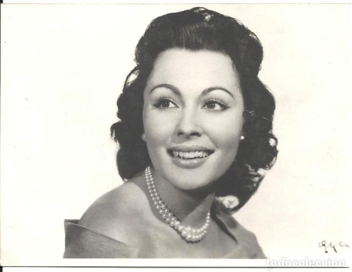 Cine: F25371 PAQUITA RICO FOTO B/N ORIGINAL ESPA&Ntilde;OLA