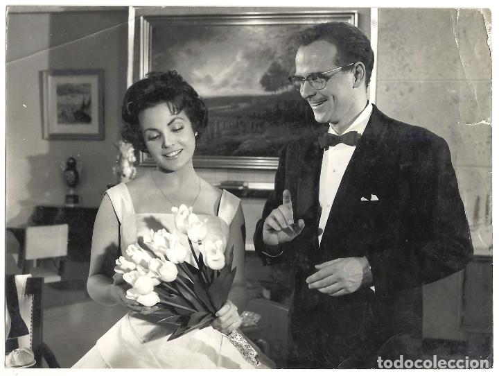 Cine: F25398 CARMEN SEVILLA SECRETARIA PARA TODO FOTO B/N ORIGINAL ESPA&Ntilde;OLA
