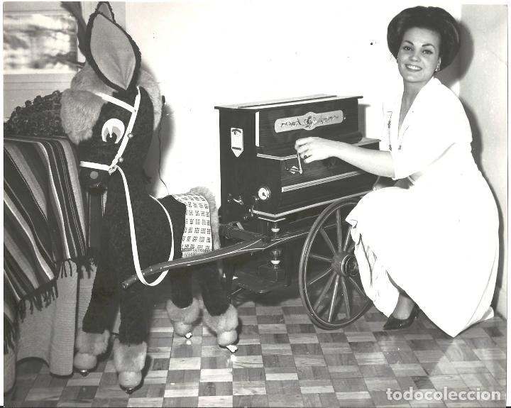 Cine: F25409 CARMEN SEVILLA FOTO B/N ORIGINAL PRENSA FOTOGRAFO WAGNER