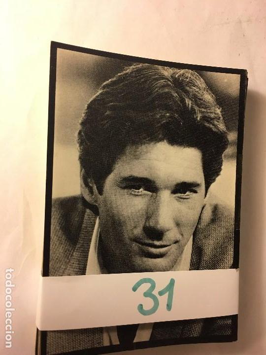 Cine: RM401 LOTE DE 31 POSTALES ACTOR SIN USO RICHARD GERE