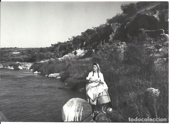 Cine: F25542 PAQUITA RICO LAS LAVANDERAS DE PORTUGAL FOTO B/N ORIGINAL ESPA&Ntilde;OLA