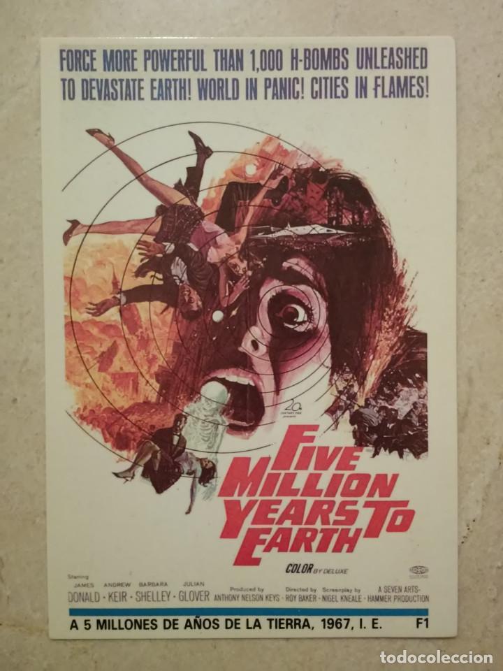 Cine: POSTAL -10*15 - QUE SUCEDIO ENTONCES - CIENCIA FICCION - HAMMER