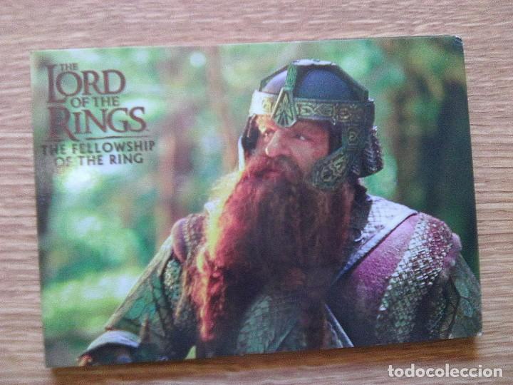 Cine: Postal el se&ntilde;or de los anillos la comunidad del anillo (2001) - Gimli
