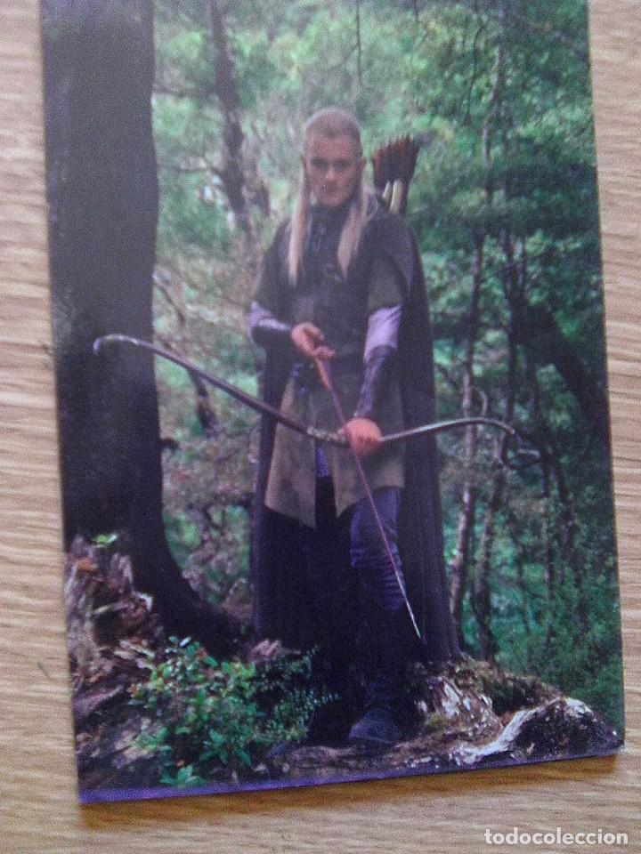 Cine: Postal el se&ntilde;or de los anillos la comunidad del anillo (2001) - Legolas