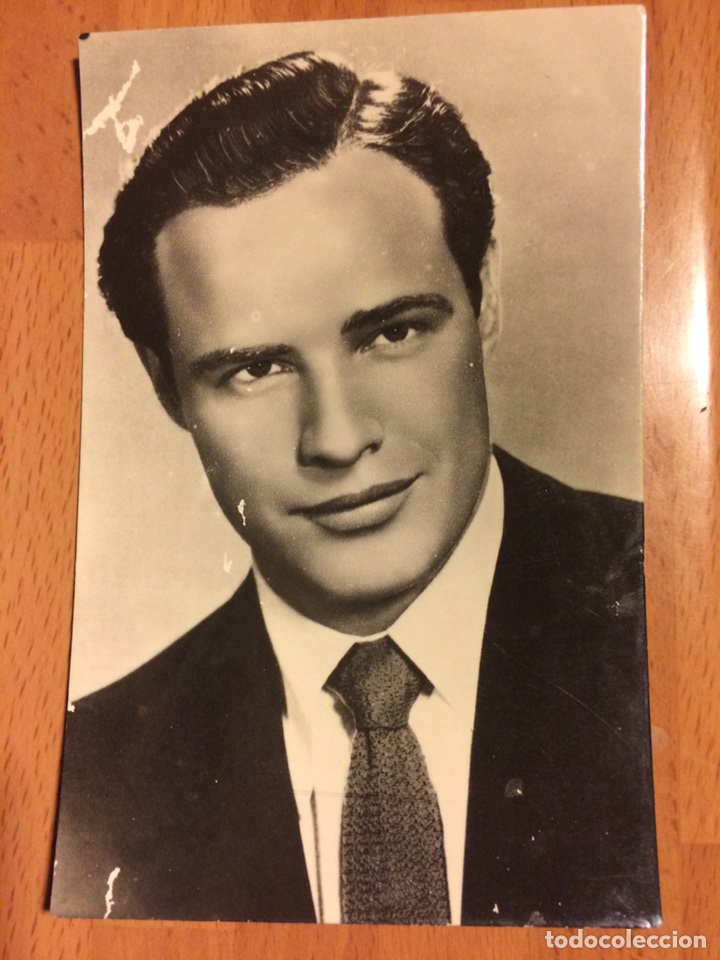 Cine: Antigua postal de marlon Brando