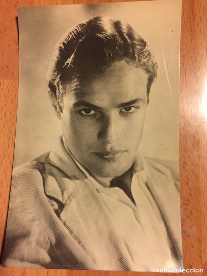 Cine: Antigua postal de marlon Brando