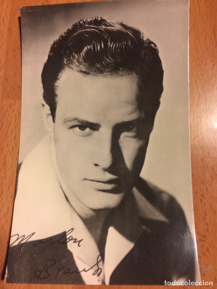Cine: Antigua postal de marlon Brando